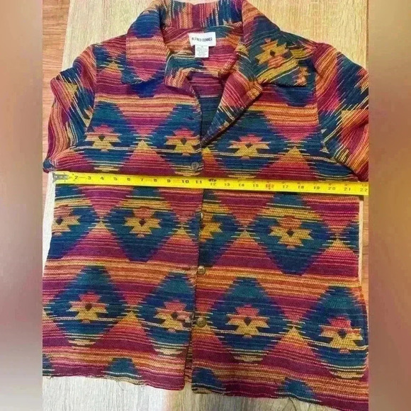 Alfred Dunner Vintage Aztec Jacket - Picture 6 of 9